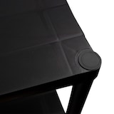 thumbnail of Scaffalatura in Resina con 4 Ripiani 100kg 61x31x131cm Nero Thinia Home