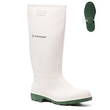 thumbnail of Bota de PVC branco Dunlop 42