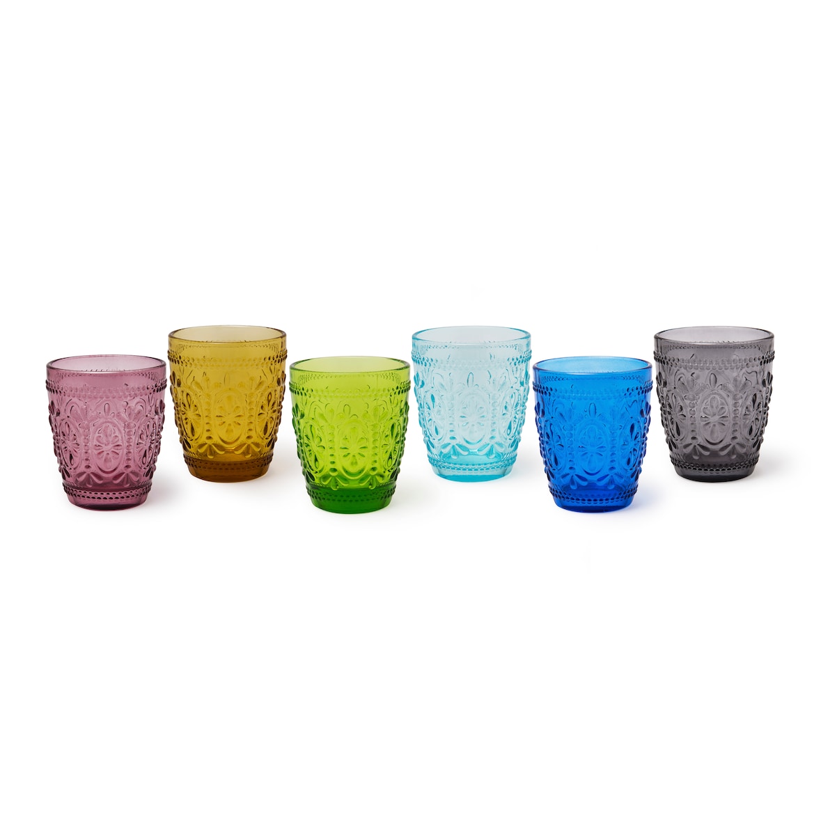 Excelsa Set Von 6 Wasserglas Vinci Glas 9,5X8 Cm Bunt