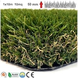 thumbnail of Relvado 50 mm 1x10m Relva sintética artificial 4 tons relvado de jardim falso 10m2 por Yelloo