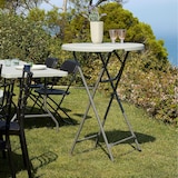 thumbnail of garbar HAMLET Table Ronde Pliante Intérieure, Extérieure Ø80 Gris