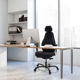 thumbnail of Poltrone direzionali RESISTIO XXL Tessuto nero hjh OFFICE