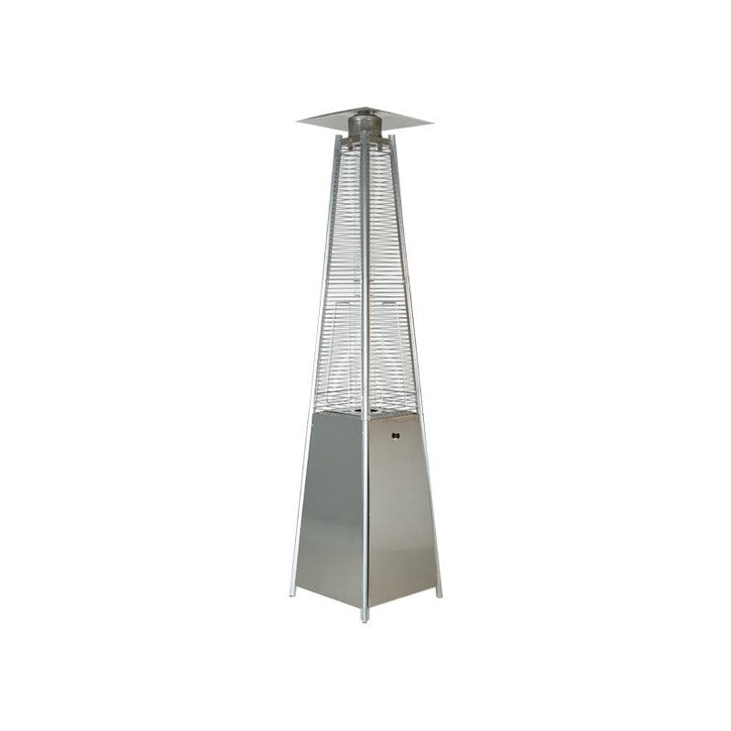 Stufa a gas modello piramide inox potenza 5000-9300 W
