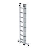 thumbnail of PROREGAL Sprossen-Schiebeleiter 3-teilig mit nivello®-Traverse 3x8 Sprossen