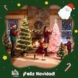 thumbnail of Árbol de Navidad 180 cm árbol de Navidad artificial con 310 luces LED 872 ramas y patas de metal árbol Navideño para salón interior verde