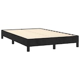thumbnail of vidaXL Boxspringbett mit Matratze & LED Schwarz 120x190 cm Samt