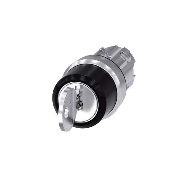 Siemens Dig.Industr. Schlüsselschalter RONIS 3SU1050-4BL11-0AA0