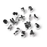 thumbnail of Schneider - Dekor Ausstecher im Satz "Zahlen", 16-tlg., Höhe: 20 mm, Edelstahl