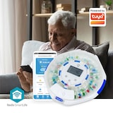 thumbnail of Nedis SmartLife Pillenspender - Wi-Fi - 28 Fächer - Anzahl der Alarmzeiten: 9 Weckzeiten pro Tag - Licht / Piep / Stimme - LCD-Anzeige - Weiss