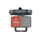 thumbnail of Appareil à croque-monsieur Duo'dwich XXL -  Gris Rectangle Métal Frifri 28x24 cm