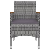thumbnail of vidaXL 9-tlg. Garten-Essgruppe mit Kissen Poly Rattan und Glas