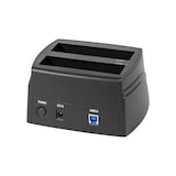 thumbnail of GENERIQUE Docking Station Double SATA 3,5"/2,5" USB 3.0 5GBPS fonction Clône