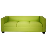 thumbnail of 3er Sofa Couch Loungesofa Lille ~ Kunstleder, hellgrün