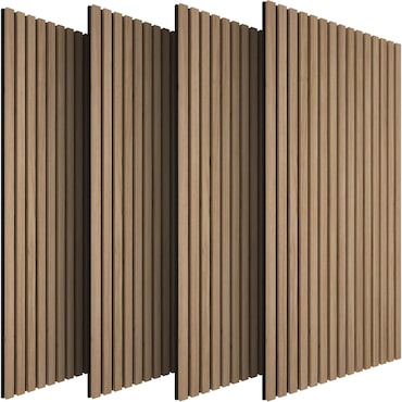 tectake Pannelli acustici Sonic Wall effetto legno - 406036