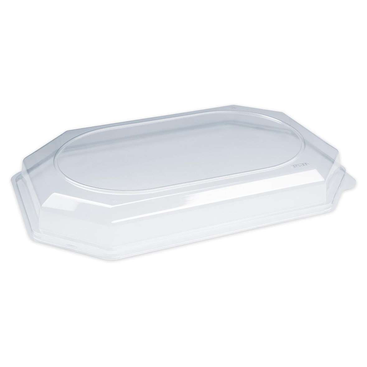 10x Domdeckel rPET klar für Catering-Platte WX-74955