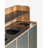 thumbnail of Mobiliara - Meuble de tri Trineo -  Interieur - Mdf finition stratifiée-  3 Bacs 70 Litres