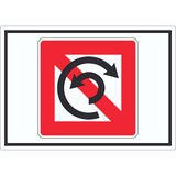 thumbnail of Wenden verboten Symbol Wendeverbot A1 (594x841mm)