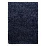 thumbnail of Teppich Hochflor Unifarben Polypropylen Wohnzimmer Shaggy Marineblau Läufer 100x200 | Kadima Design