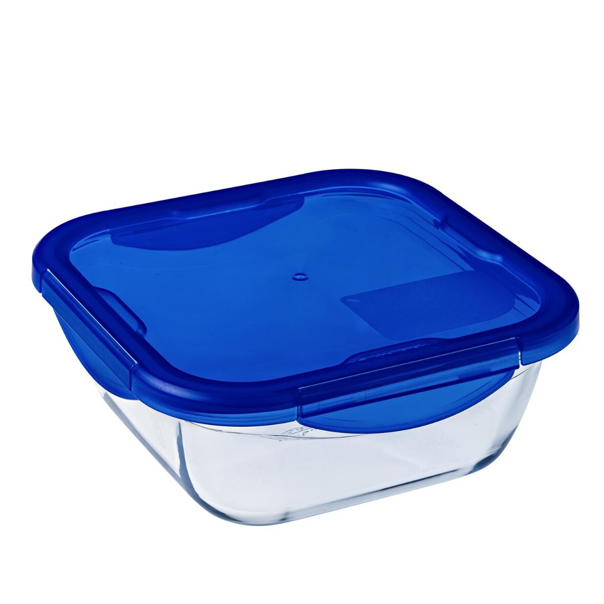 Pyrex Fuente Cuadrada Con Tapa 16,7X16,7X7Cm-0,85L Cook&Go