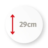 thumbnail of Scheurich Bördy XL, Wasserspeicher aus Kunststoff,  Farbe: Bördy XL, Green Pearl, 8,32 cm Breite, 4,66 cm Tiefe, 29 cm hoch, 0,6 l Vol.