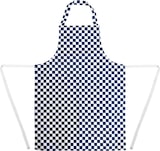 thumbnail of Gastronoble Whites Latzschürze blau weiß kariert