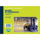 thumbnail of Confezione 10 Blocchi buoni di consegna data ufficio 11,5x16,5 cm - 50x2 copie autoricalcanti DU161570000