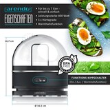 thumbnail of Arendo Eierkocher Edelstahl, 400 W, Warmhaltefunktion, Härtegrad einstellbar, für 7 Eier
