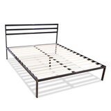 thumbnail of Sommier en métal avec tête de lit  2 places  Livré en kit  160x200 cm QUIETUDE OLYMPE LITERIE