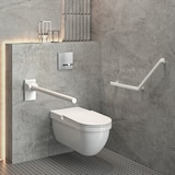 thumbnail of Winkelgriff 135° Be-Line® Delabie 400 x 400 mm matt-weiß
