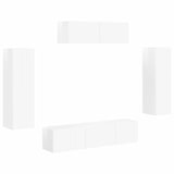 thumbnail of Helloshop26 - Mueble de TV modular de pared contemporáneo con diseño flexible 100 x 31 x 29,5 cm madera blanca brillante 02_0056212