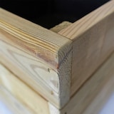 thumbnail of HORTALIA Jardinière carrée Pun 60 x 60 x 40 cm en bois traité pour extérieur