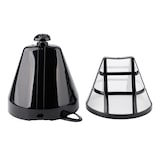 thumbnail of Tarrington House Cafetera CME132468, acero inoxidable, 1 litro, 800 W, plata/negro