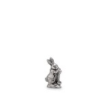 thumbnail of Hase Junge mit Schaufel Kunststein 9,2 x 4,8 x 15,8cm