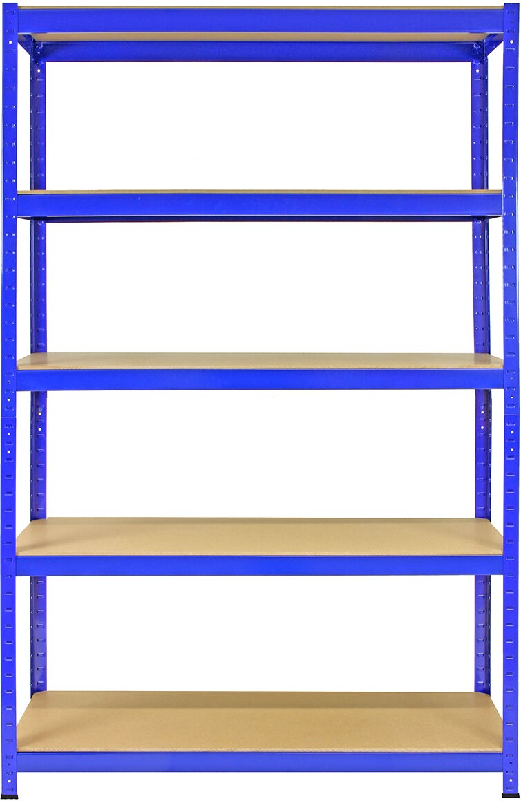 Monster Racking 5 x T-Rax 1200mm x 450mm x 1800mm Blauw | Makro