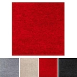 thumbnail of Moqueta lavable adhesiva 50x50 rojo // caja 20 uds - 5m² / hogar / oficina / comercio