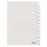 thumbnail of DURABLE Ordnerregister 681019 1-12/Jan-Dez A4 umschweißte Taben