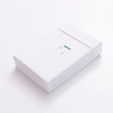 thumbnail of Benetton - Conjunto de cama de solteiro de 3 peças: lençol plano (160x280cm), lençol justo (90x200cm), 1 fronha (50x85cm) 100% algodão branco