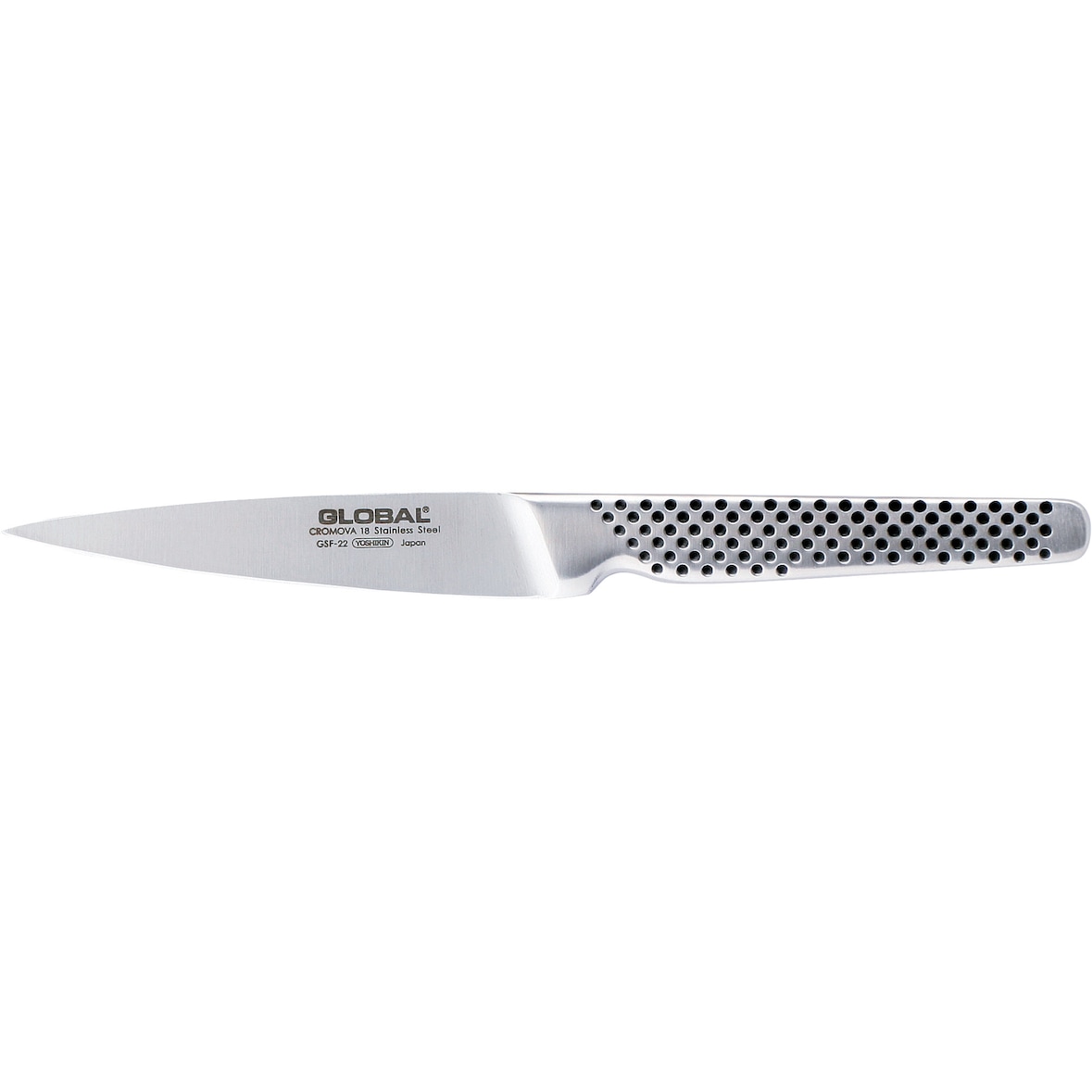 Global série GSF 22  couteau d'office GSF22 inox longueur utile 11 cm