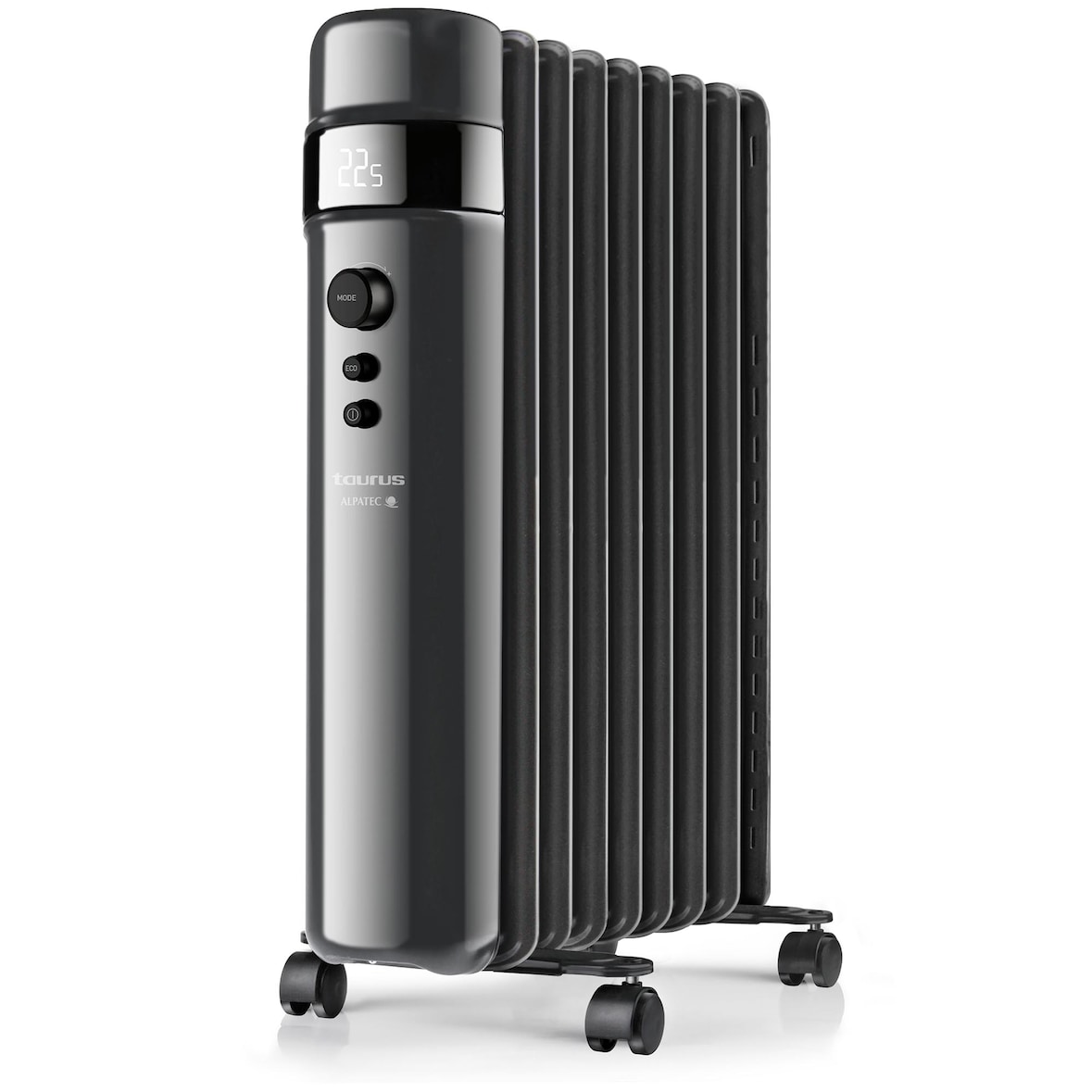 TAURUS ALPATEC radiateur à bain d'huile 2000w noir agadir 2000