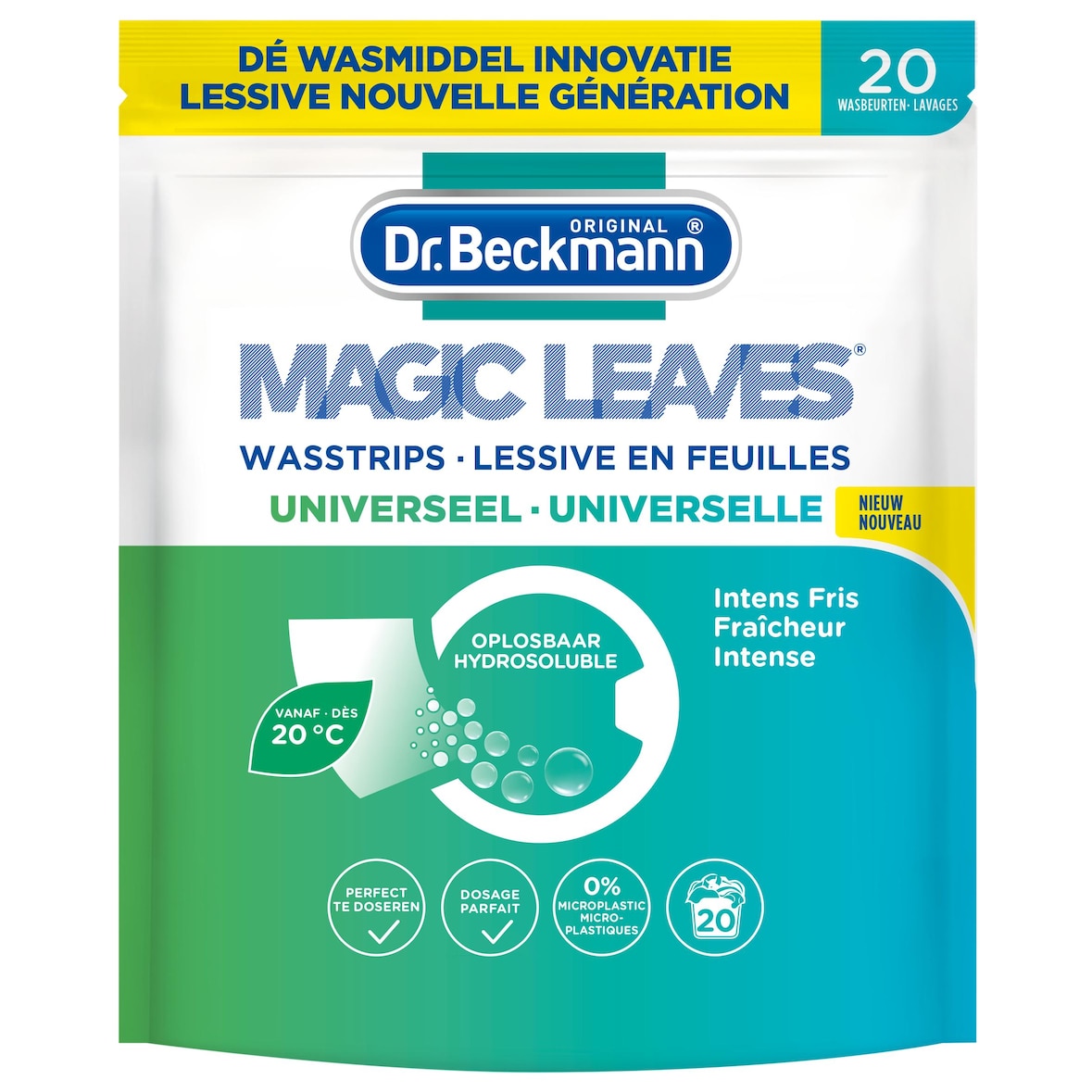 Dr.Beckmann wasmiddel magic leaves colour 12x20 st