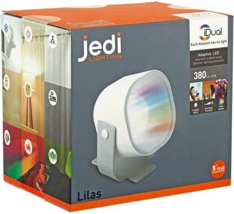 iDual Lilac Projector mit Fernbedienung tragbare Leuchte dimmbar bunt 7,5W