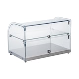 thumbnail of Lacor vitrina neutra de cristal y acero inoxidable para barra, 45 L
