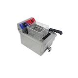 thumbnail of Gasfrit – Fritadeira elétrica 1 cuba 13 L com torneira, profissional, industrial, ultrarrápida 5000 W, termostato E.G.O, alta qualidade