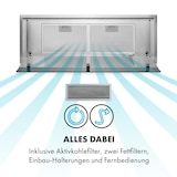 thumbnail of Klarstein High Line Deckenhaube 77 cm 410 m3/h 75W 3 Stufen Fernbedienung Schwarz