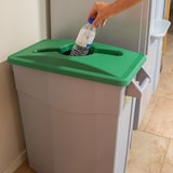 thumbnail of Contentor de resíduos Zeus aberto 65 litros. Cor Amarelo.