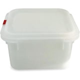 thumbnail of Pack 3 Tupper de plástico hermético cuadrado con tapa, apto para microondas, lavavajillas y congelador. Medidas: 176x162x100 1,9L