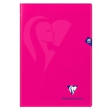 thumbnail of Clairefontaine 10x Heft A4 Mimesys, 24 Blatt 90g, französische Lineatur Seyès, Einband aus Polypropylen - Rosa 316101C
