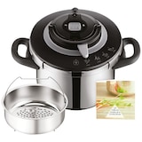 thumbnail of Cocotte clipso chef 6 L 4 programmes -  Noir Rond Acier Seb 38.00x29.00 cm