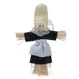 thumbnail of Petits Epouvantails Raphia Et Tissu Les Épouvantails Multicolore Hauteur : 12 cm x 216 Mondo Déco