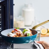 thumbnail of Wok bleu Evolution 28 cm -  Rond Aluminium Antiadhésif Greenpan 49.00x28.00 cm